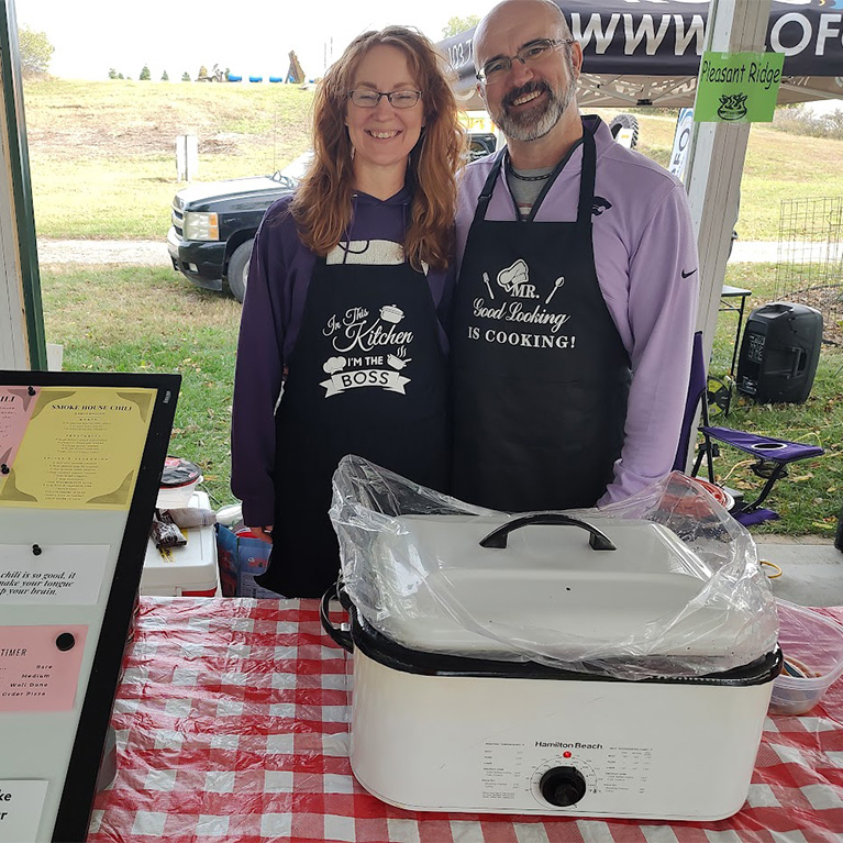 Ol' Mary's Chili Cook Off contestants